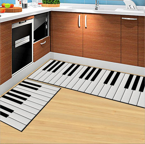 2PCS/Set 40X60+40X120 Rug Kitchen Mats Area Home Decoration Carpets