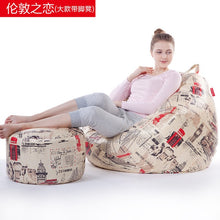 Load image into Gallery viewer, Adult Bean Bag Cover Lounger Sofa Chairs Ottoman