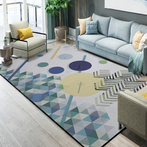 Nordic Abstract Door Mat Living Room Carpets