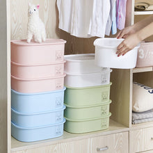 Load image into Gallery viewer, Three-color Covered Storage Box