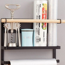 Load image into Gallery viewer, Magnetic creative refrigerator rack side wall rack spatula rack kitchen storage