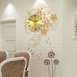 Quartz Clock For Decorate Living Room